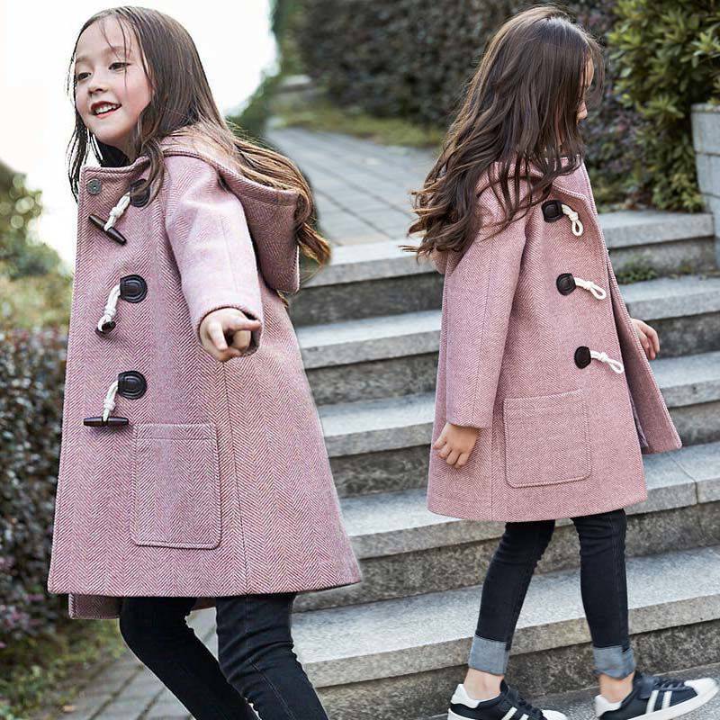 Ropa para niños Chaleco Abrigo de lana de otoño e invierno