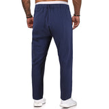 Solid Color Men's Casual Trousers