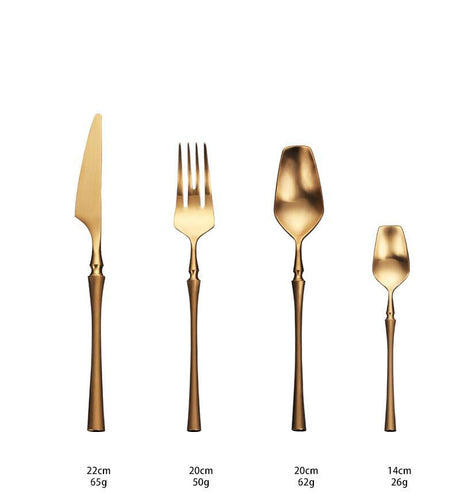 Four-piece Stainless Steel Cutlery Spoon