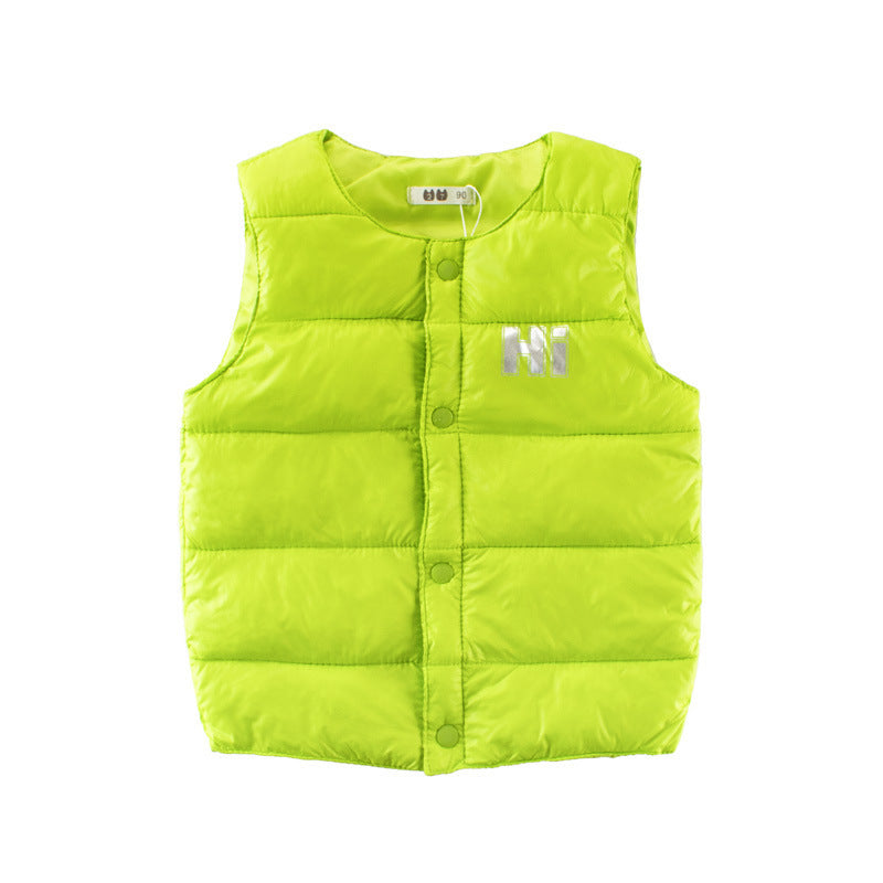 Down cotton vest