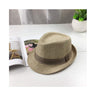 Children's performance jazz straw hat