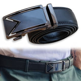 Men's Ratchet Belt Leather Mens Belt With Slide Buckle Ratchet Belts For Men USA