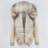 Parka Thick Raccoon Fur Liner Jacket Fur