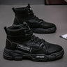 New Casual Outdoor Work Boots Fashion Men's Fashion British High Top