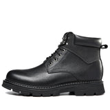 Botas Martin de cuero de invierno Zapatos de hombre Botas altas británicas