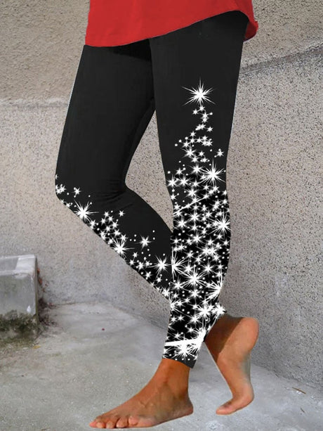 Floral Print Slim Fit Skinny Bootcut Trousers Women's Clothing