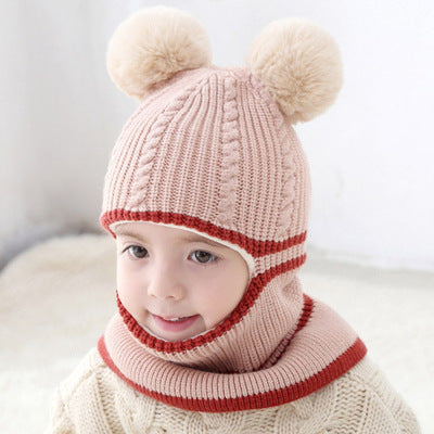 Gorro bufanda de invierno para bebé