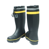 Attack Shield And Anti-stab Injured Industrial And Mining Rubber Knee-high Rain Boots Male Steel Head