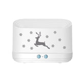 Difusor humidificador de llama de alce, lámpara de ambiente silenciosa para el hogar, decoraciones navideñas para el hogar