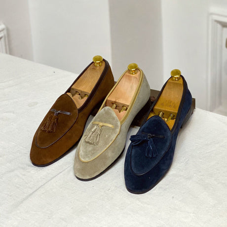 Suede Slip On Fashion Loafers