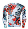 Advanced 3D Printed Pattern Loose Round Neck Pullover Men's T-shirt