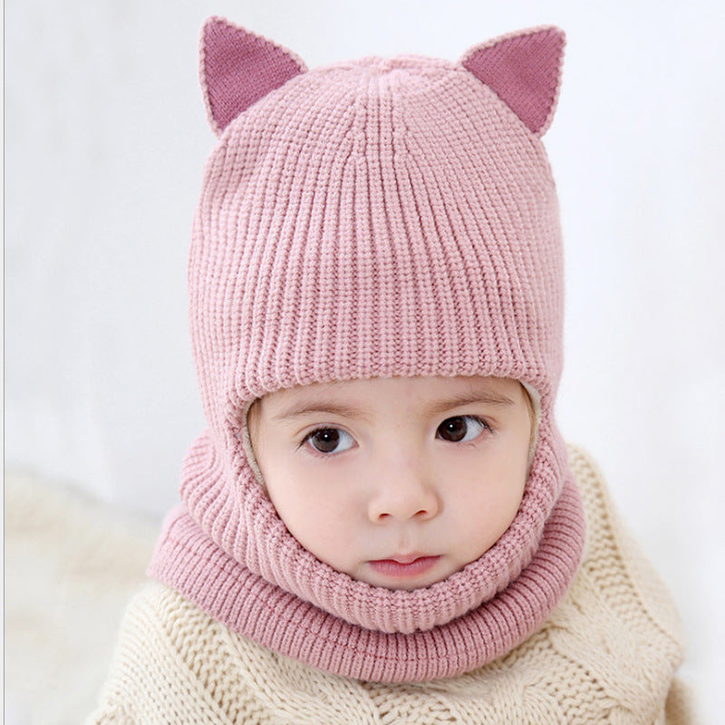 Gorro bufanda de invierno para bebé