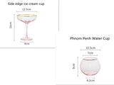 Crystal Glass Champagne Cup Household Set