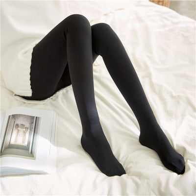 Women's Fashion Thickened Velvet Padded Leggings Autumn And Winter