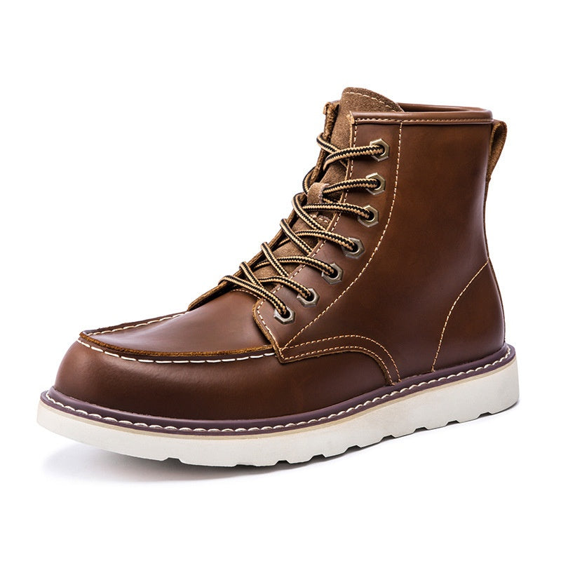 Botas Martin Vintage Bota de trabajador con forro polar Hombre