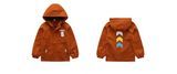 Children's jacket winter 2021 new plus velvet Korean version of the big children's tide loaded children's windbreaker boy casual children's clothing men