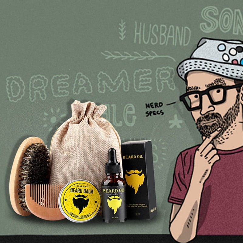 Kit de barba para hombre