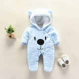 Autumn and winter newborn climbing suit