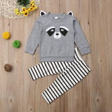 Brown Bear Shape Cute Long-sleeved Simple Children's Suit