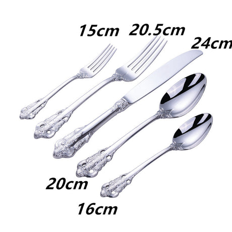 Four-piece Stainless Steel Cutlery Spoon