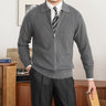 Men's Warm Sheepwool Lapel Knit Cardigan