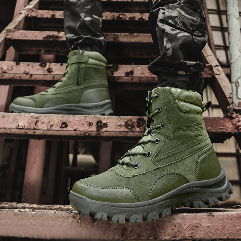 Men's Flying Outdoor Non-slip Combat Boots