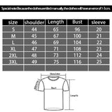 European And American Squat Digital Printing Casual Round Neck T-shirt