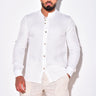 Men's Fashion Cotton And Linen Casual Shirt