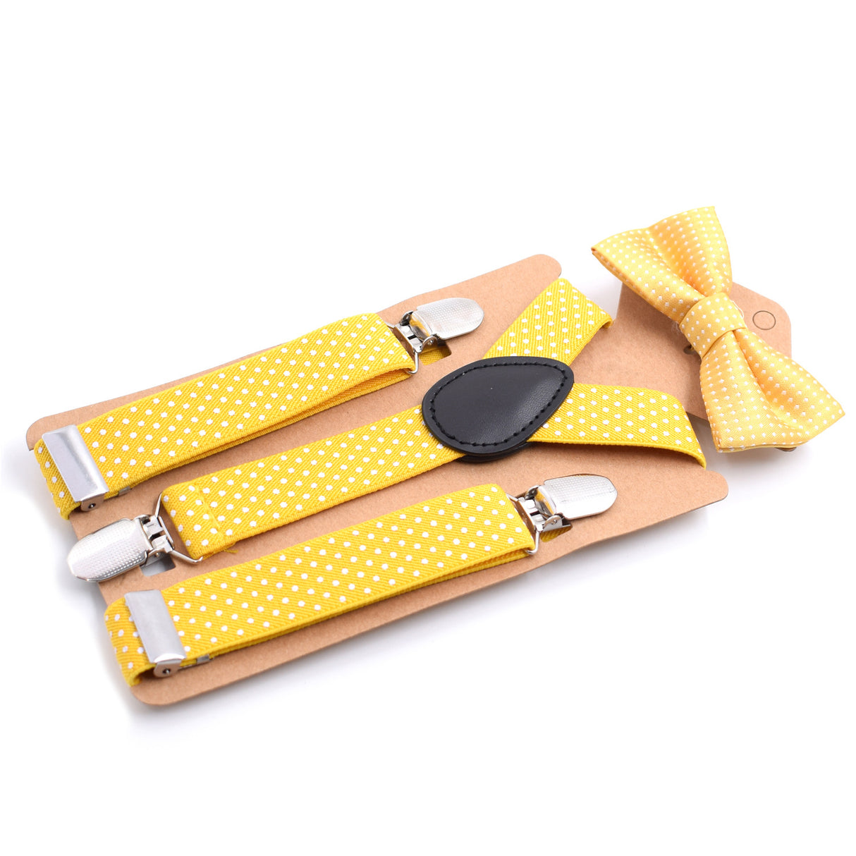 Three-clip Y-shaped Bow Tie Set Children's Shoulder Strap