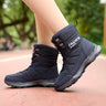 Women's Non-slip Cotton Shoes Fleece Lined Padded Warm Keeping