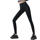 Silk Cashmere Fleece-lined Suspension Yoga Pants