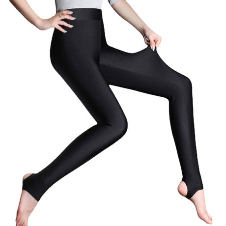 Velvet Padded Leggings Female Outer Wear Thick Warm-keeping Pants