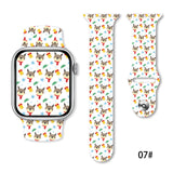 Christmas Silicone Strap Printing Suitable