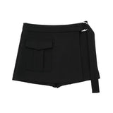 New Women's High Waist With Belt Skirt