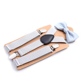 Three-clip Y-shaped Bow Tie Set Children's Shoulder Strap