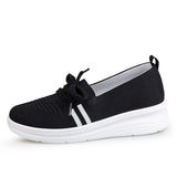 Lightweight Breathable Soft Bottom White Shoes Lazy