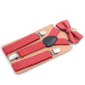 Three-clip Y-shaped Bow Tie Set Children's Shoulder Strap