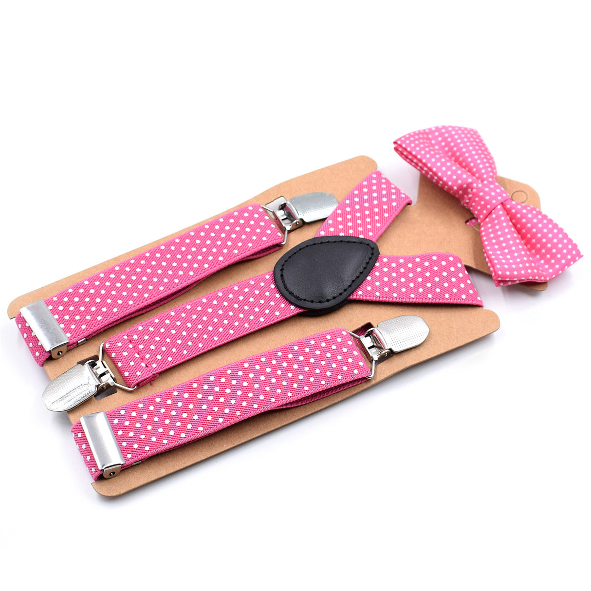 Three-clip Y-shaped Bow Tie Set Children's Shoulder Strap