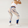 Seamless Tie-dye Yoga Pants Fitness Running Workout Pants