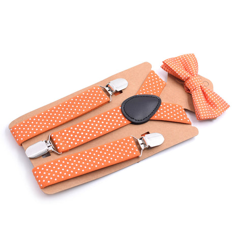 Three-clip Y-shaped Bow Tie Set Children's Shoulder Strap