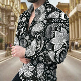 Men's Fashion Casual Shirt Printing