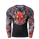 Advanced 3D Printed Pattern Loose Round Neck Pullover Men's T-shirt