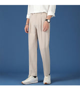 Summer Thin Ice Silk Men's Loose Casual Pants