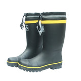 Attack Shield And Anti-stab Injured Industrial And Mining Rubber Knee-high Rain Boots Male Steel Head