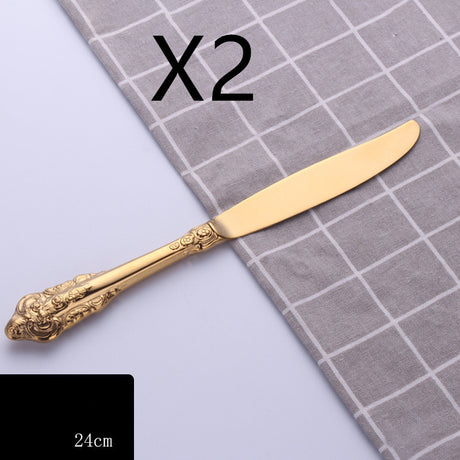 Four-piece Stainless Steel Cutlery Spoon