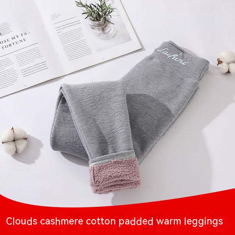 Women's Fashion Outerwear Winter Fleece-lined Thick Warm Pants