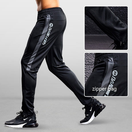 Pantalones largos casuales de moda para correr y fitness para hombre