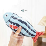 Cat Mint Self-Hi Simulated Fish Molar Toy