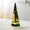 Christmas Luminous Glass Desktop Decoration