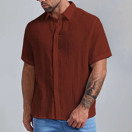 Stylish Slim Temperament Men's Shirt